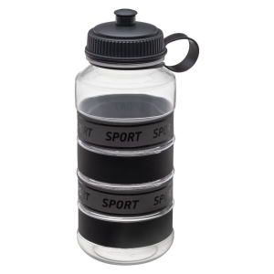 Butelka sportowa MAXI 1000ml czarna